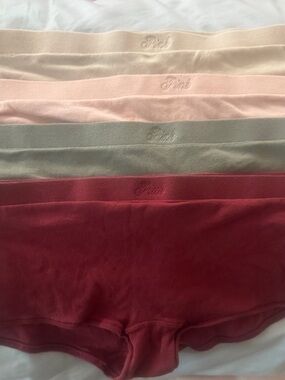 PINK Victoria's Secret Women's Seamless Hipster Panty - Multi-Color Pack